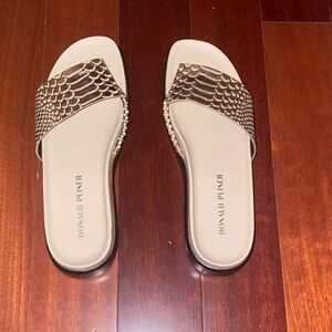 Donald J. Pliner Women's Sandals - Snake Print Brown